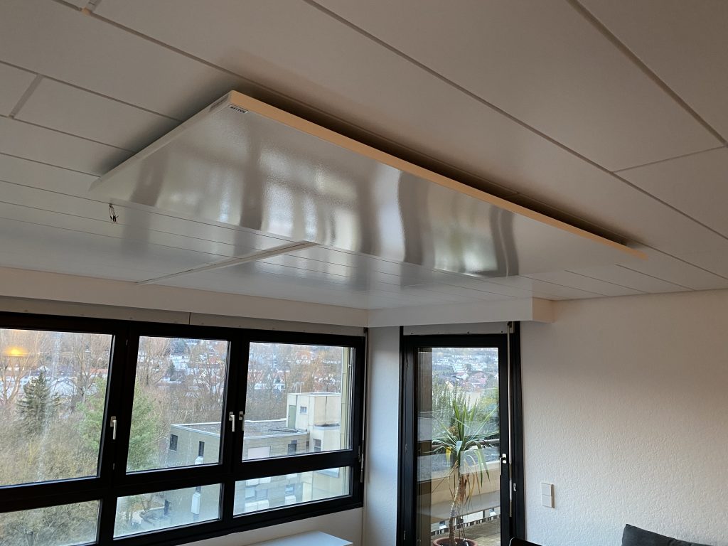 Infrarotheizung-Decke